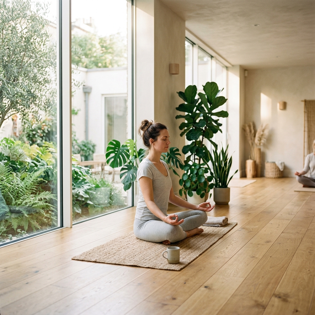 Yoga and meditation training