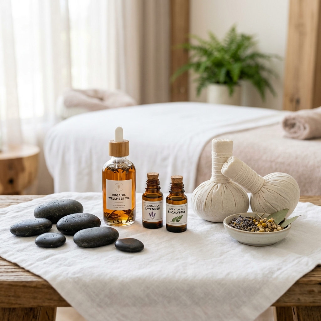 Naturopathy treatments and essential oils